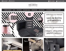 Tablet Screenshot of imcarvau.fr